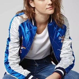 Topshop two in one reversible serene bomber jacket